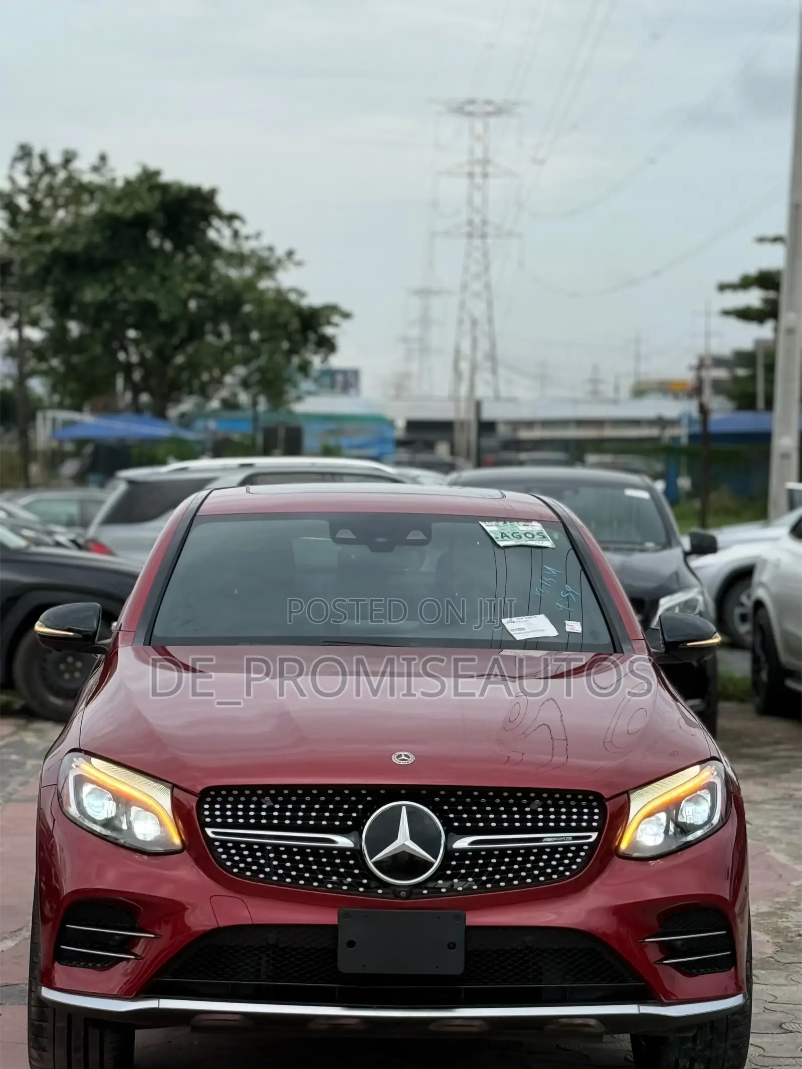 Mercedes-Benz GLC-Class 2017 Red