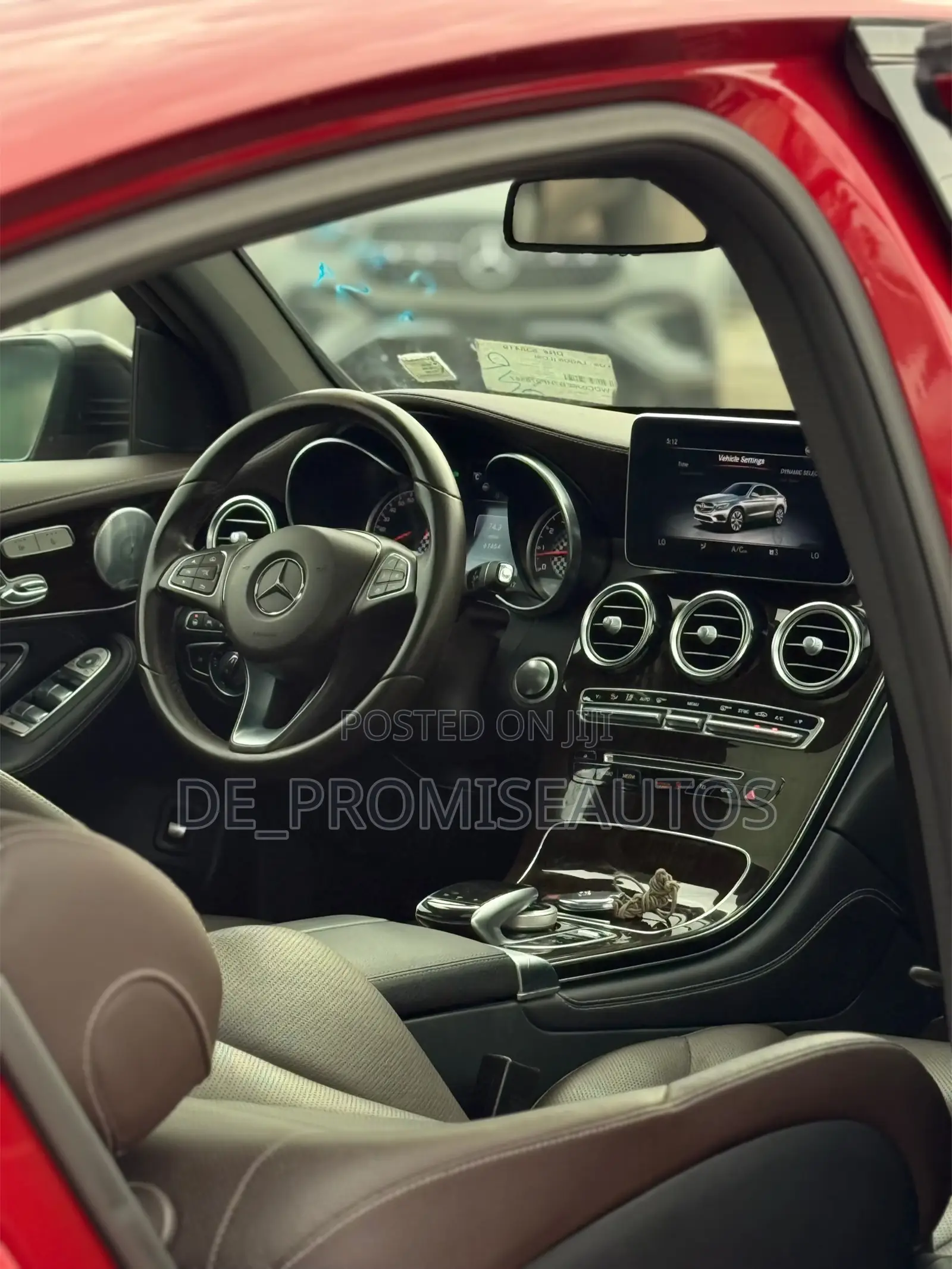 Mercedes-Benz GLC-Class 2017 Red
