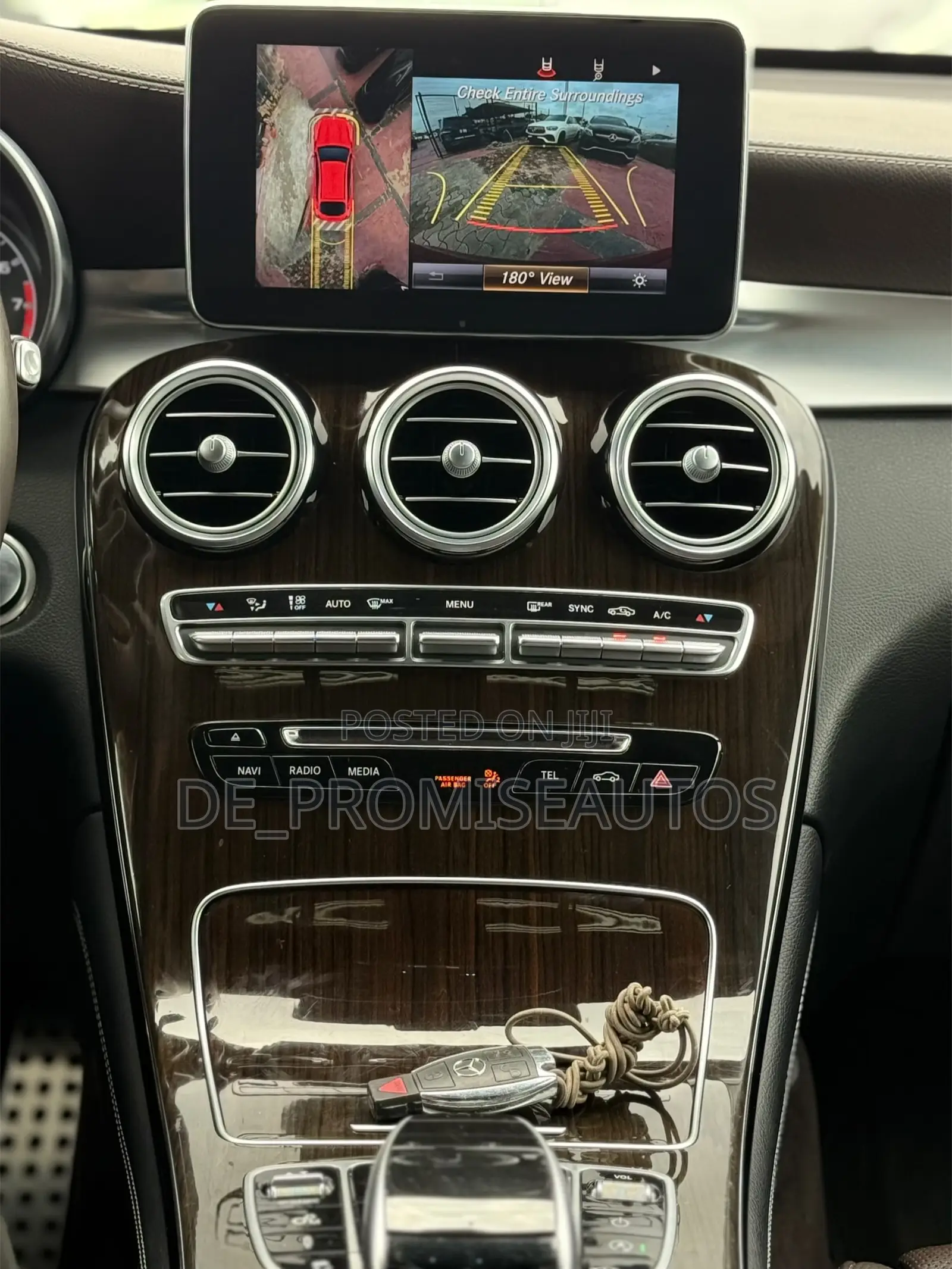 Mercedes-Benz GLC-Class 2017 Red