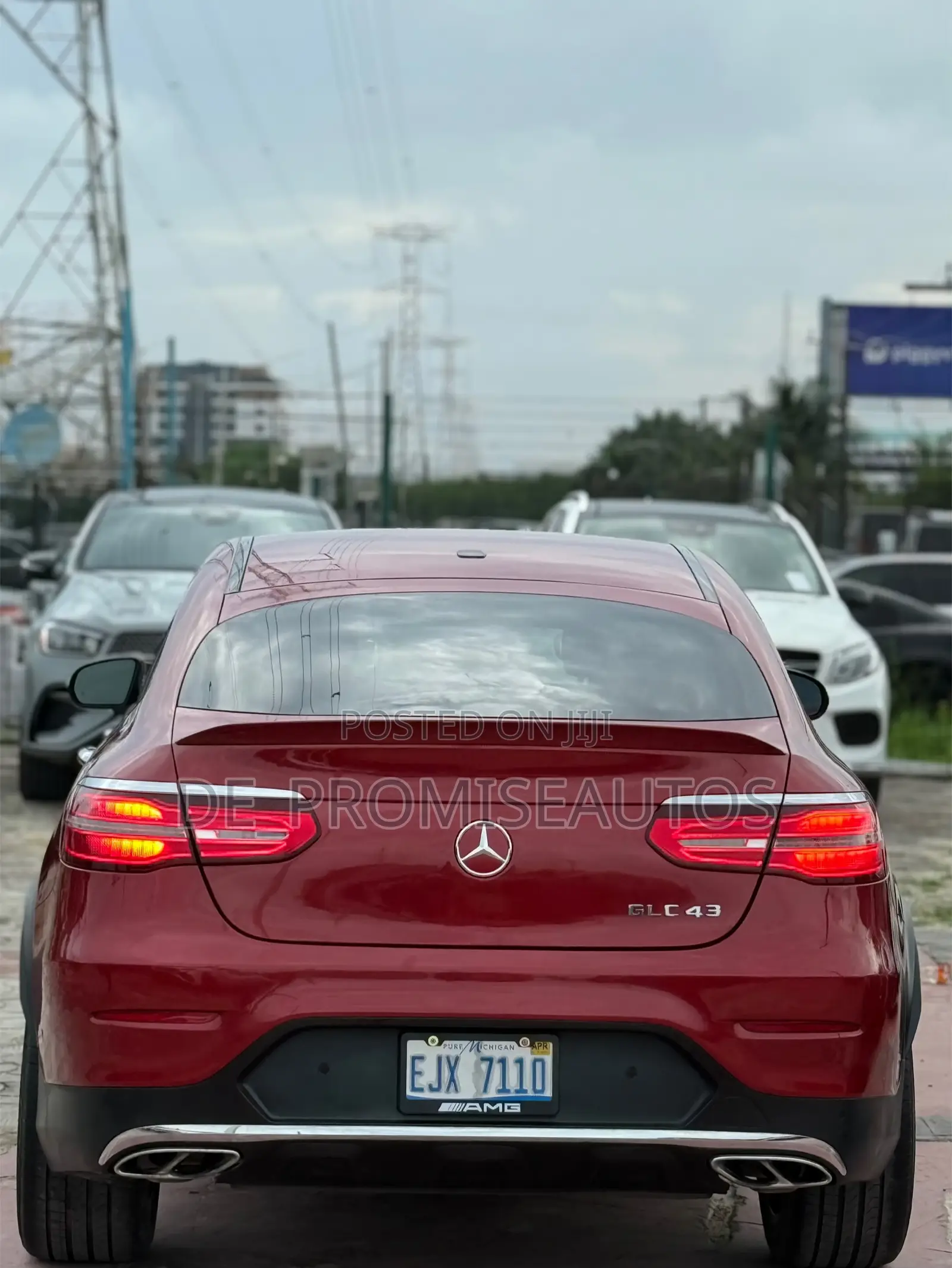 Mercedes-Benz GLC-Class 2017 Red