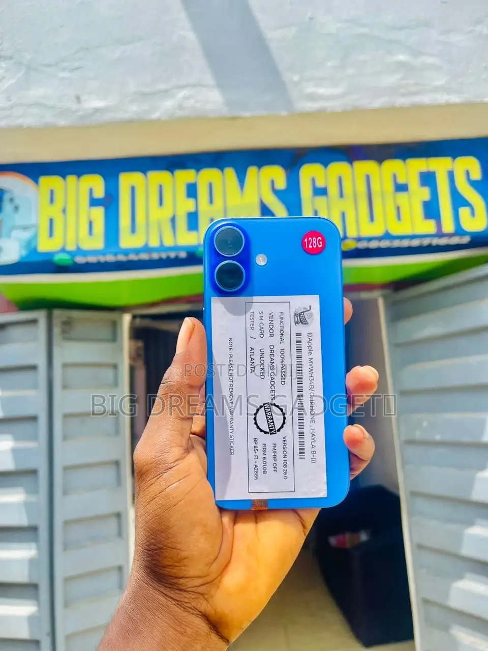 Apple iPhone 16 128 GB Blue