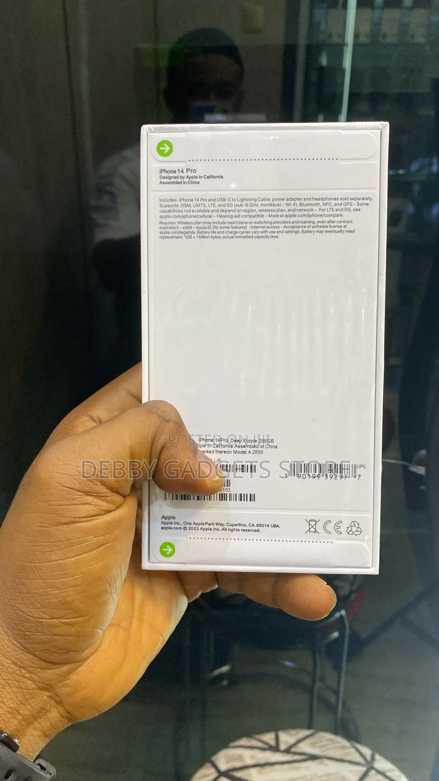 New Apple iPhone 14 Pro Max 256 GB Purple