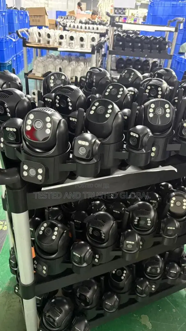 Solar 3 Lens Cctv Security Camera