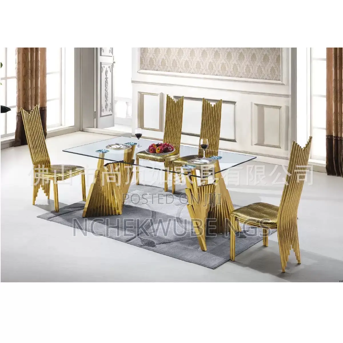 Glass Dining Table With Chairs