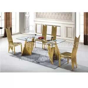 Glass Dining Table With Chairs