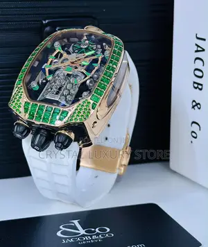 Jacob Co Quality Luxury Men Automatic Engine Wristwatch