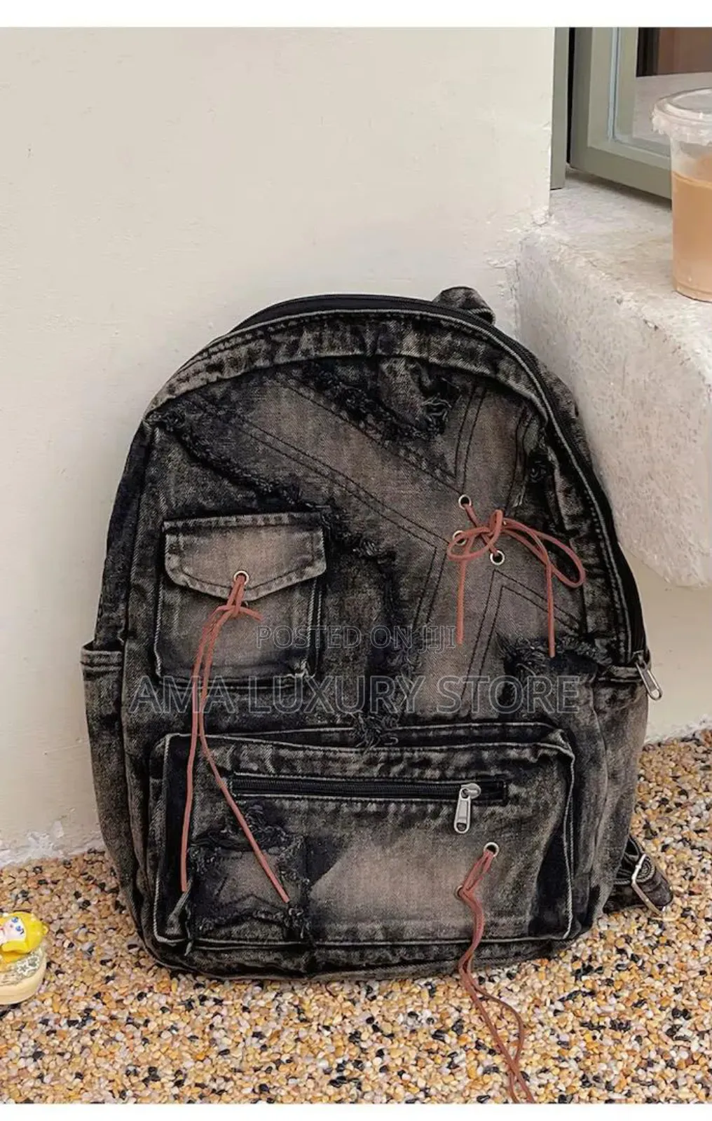 Quality Denim Backpack / Laptop Backpack – Stylish, Durable Spacious