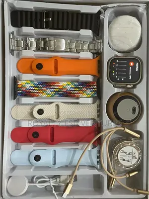 D99 7 Straps Smart Watch+Airpod+Jambox