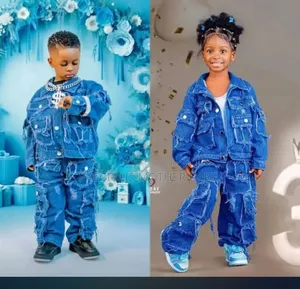 Quality Children Jean Jacket and Trouser 2 Pics