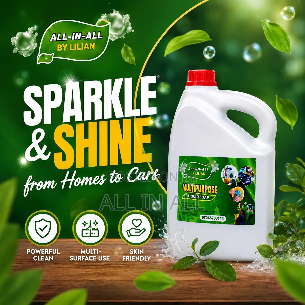 Multipurpose Liquid Soap