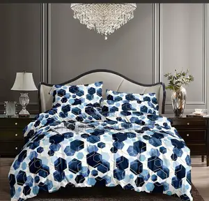 Cotton Bedsheets With Pillowcases (6x6)