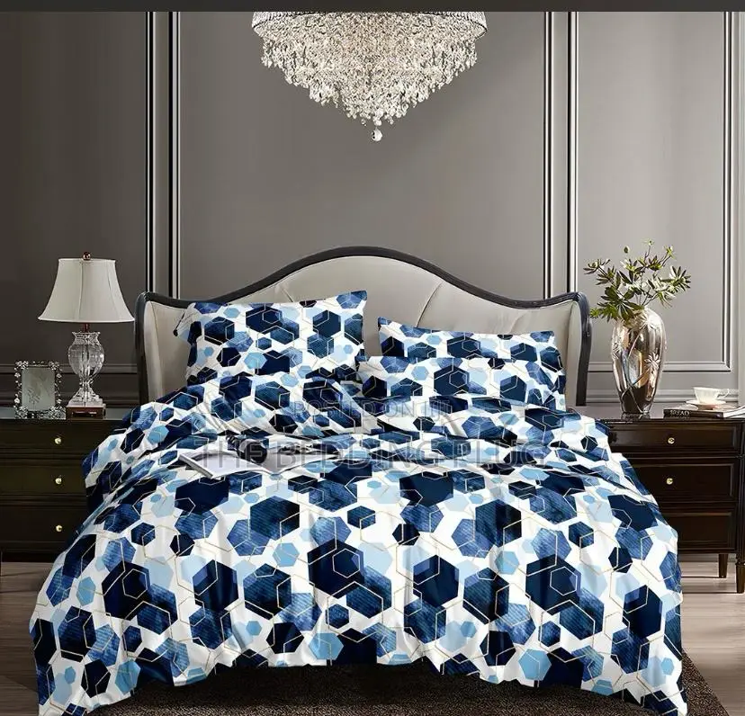 Cotton Bedsheets With Pillowcases (6x6)
