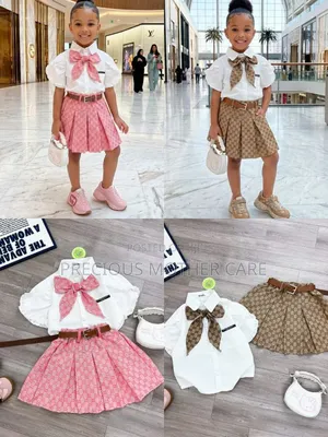 Quality Girl White Shirt and Skirt for Graduation Party