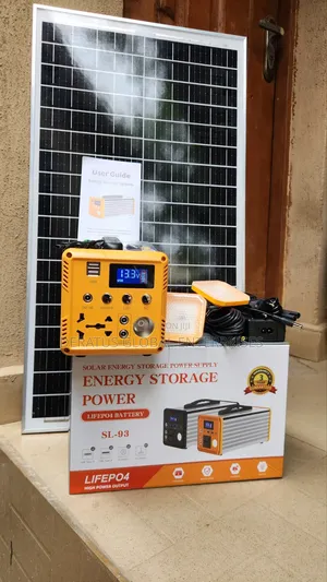 300 Watts All in One Solar Energy System With 2 Bulbs 70w Panel