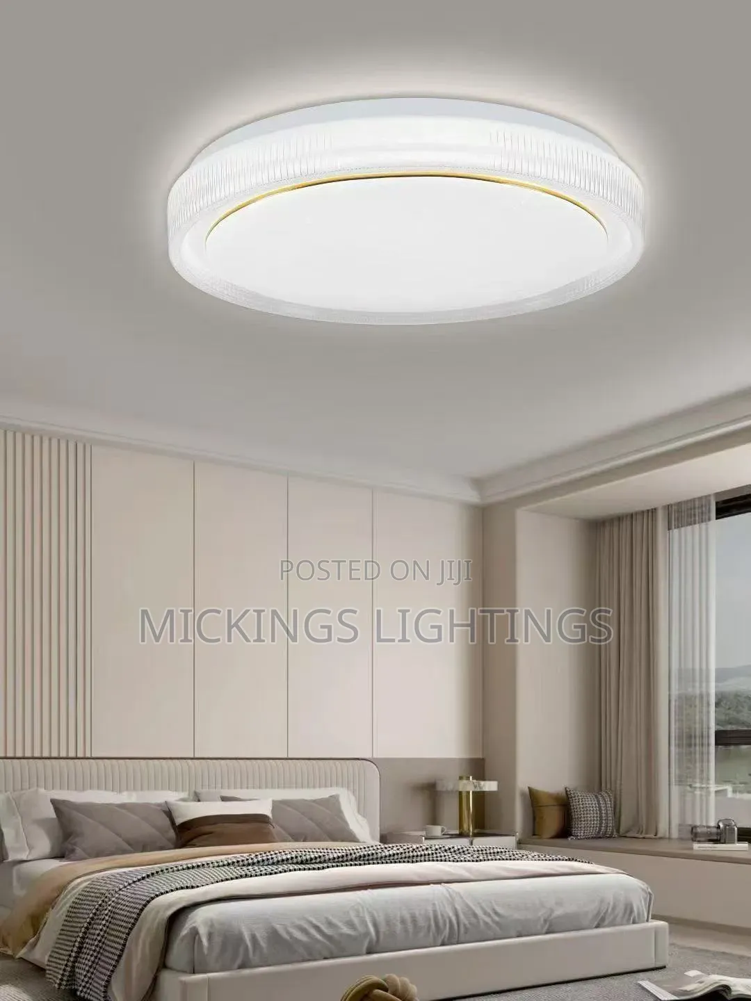Modern Led Ceiling Light (Rgb)