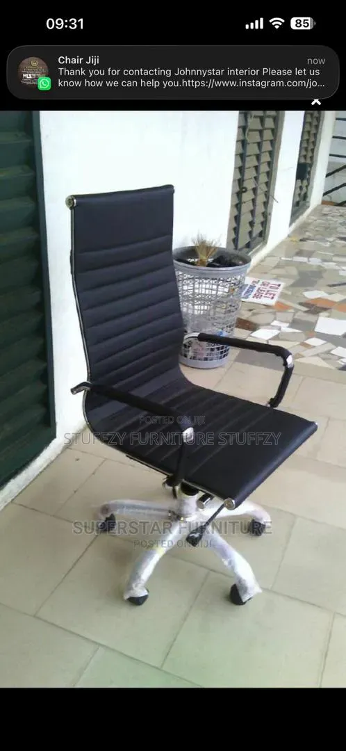 Italian Jackson Executive Office Chairs