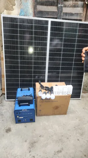 1800watts JCNS Solar Generator With 3units of 180w Panel 4dc Bulbs