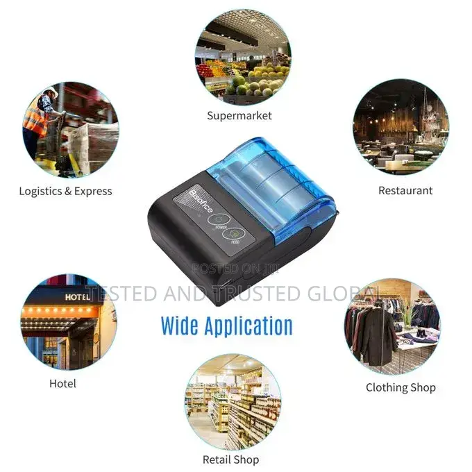 Pos Printer & Recharge Card Printer Wireless