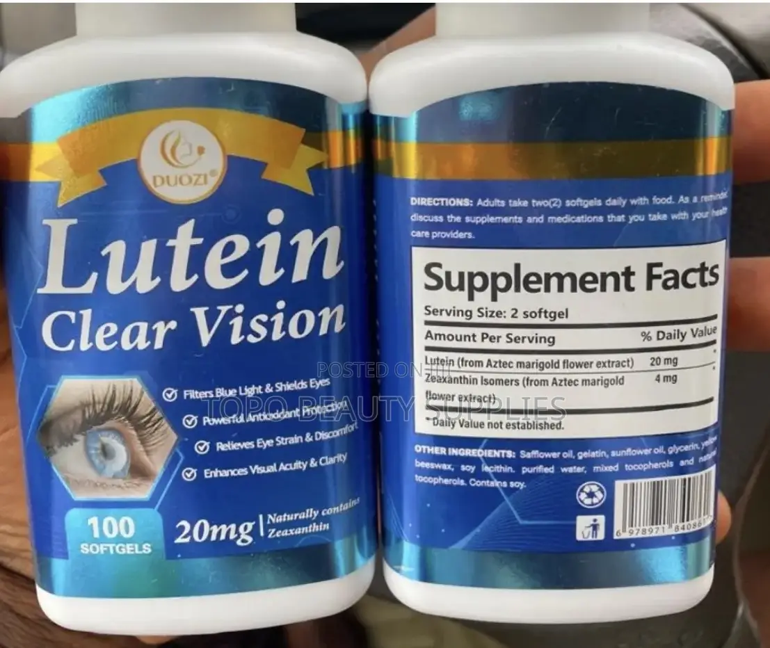Lutein Clear Vision Supplements