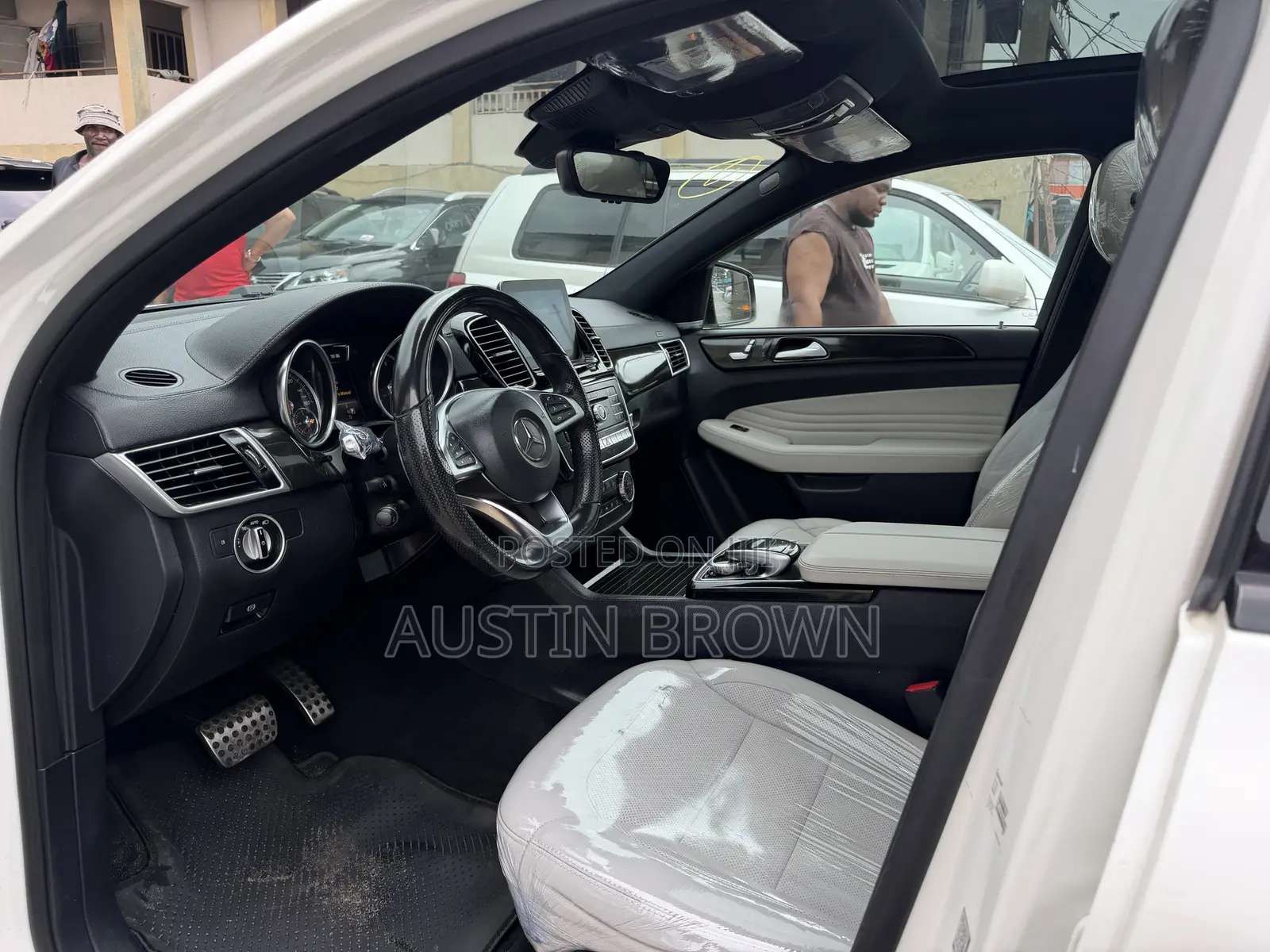 Mercedes-Benz GLE-Class 2016 White
