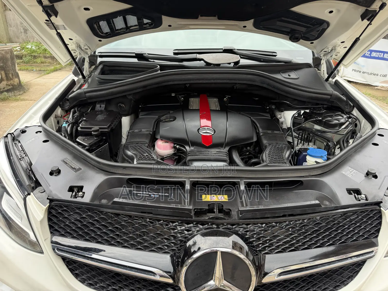Mercedes-Benz GLE-Class 2016 White