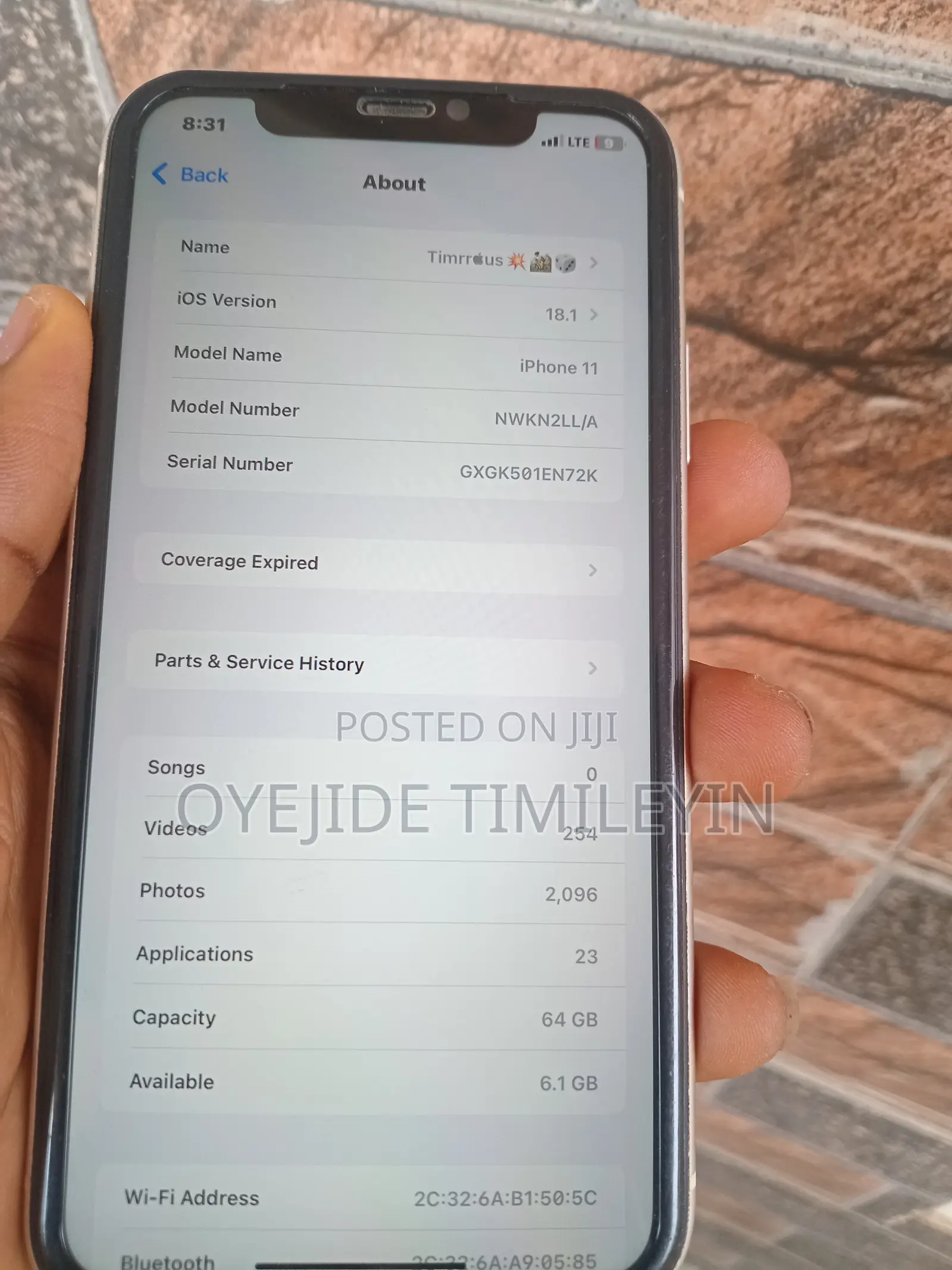 Apple iPhone 11 64 GB White