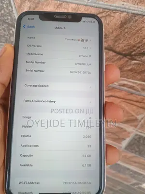 Apple iPhone 11 64 GB White