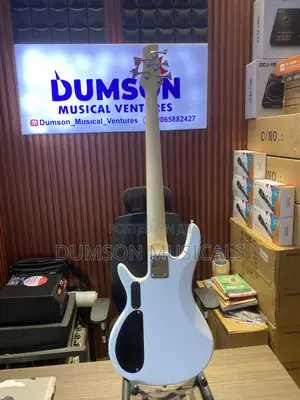 Ibanez Active 5 Strings Bass Guitar  Pure White