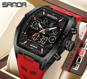 Sanda Multi Functional Men's Sports Watch Pedometer Compass Metronome