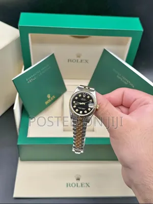 Rolex Lady Date Just 31mm Black Diamond Dial