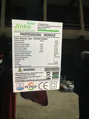 New Jinko 450w Solar Panel