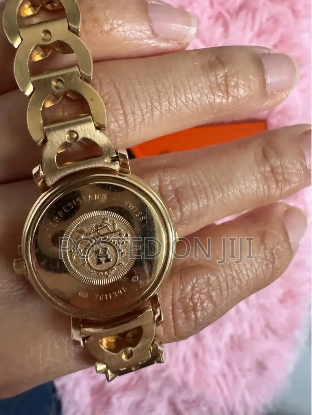 Hermes Solid Gold Watch