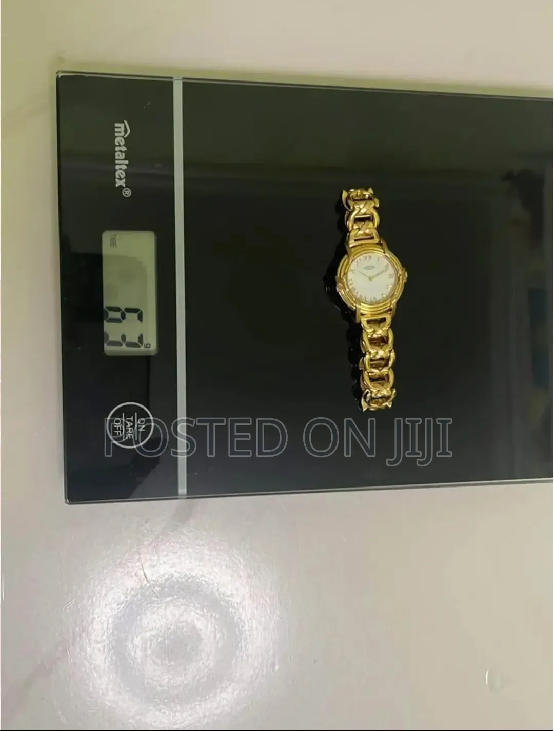 Hermes Solid Gold Watch