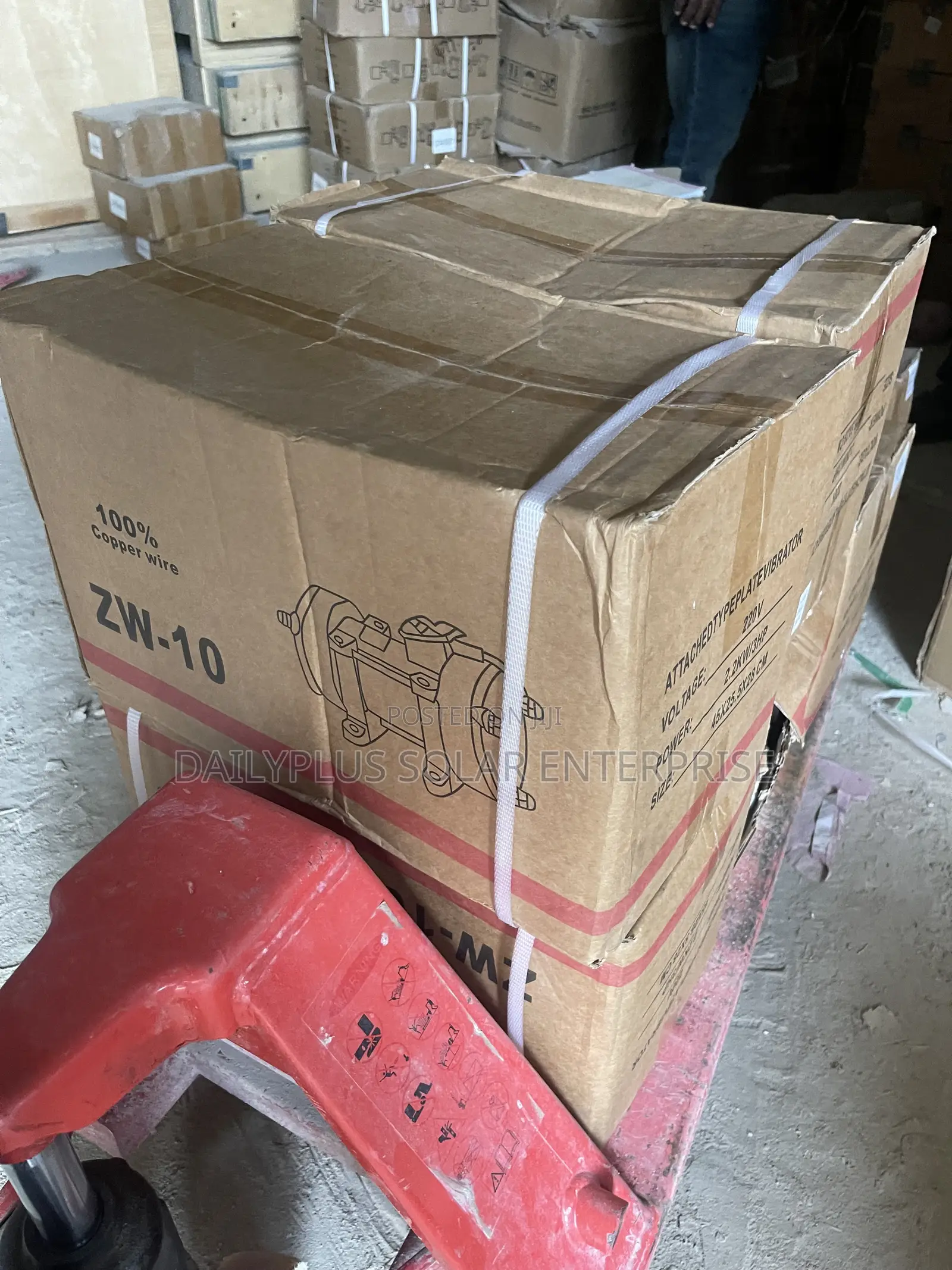 3hp Attached Type Plate Vibrator 220v
