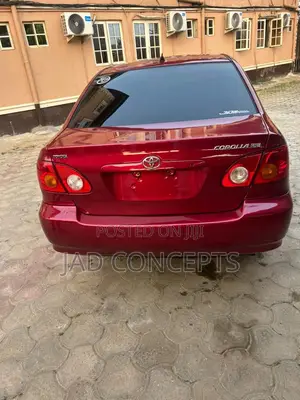Toyota Corolla 2004 Red