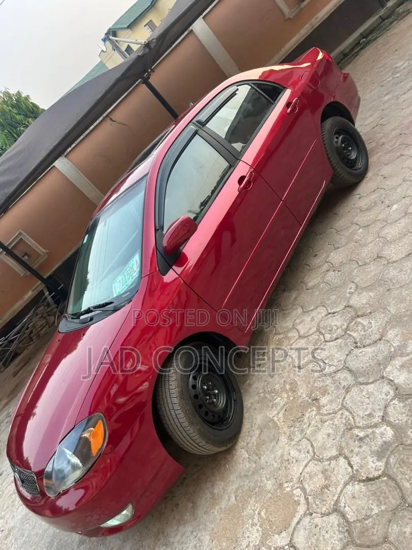 Toyota Corolla 2004 Red