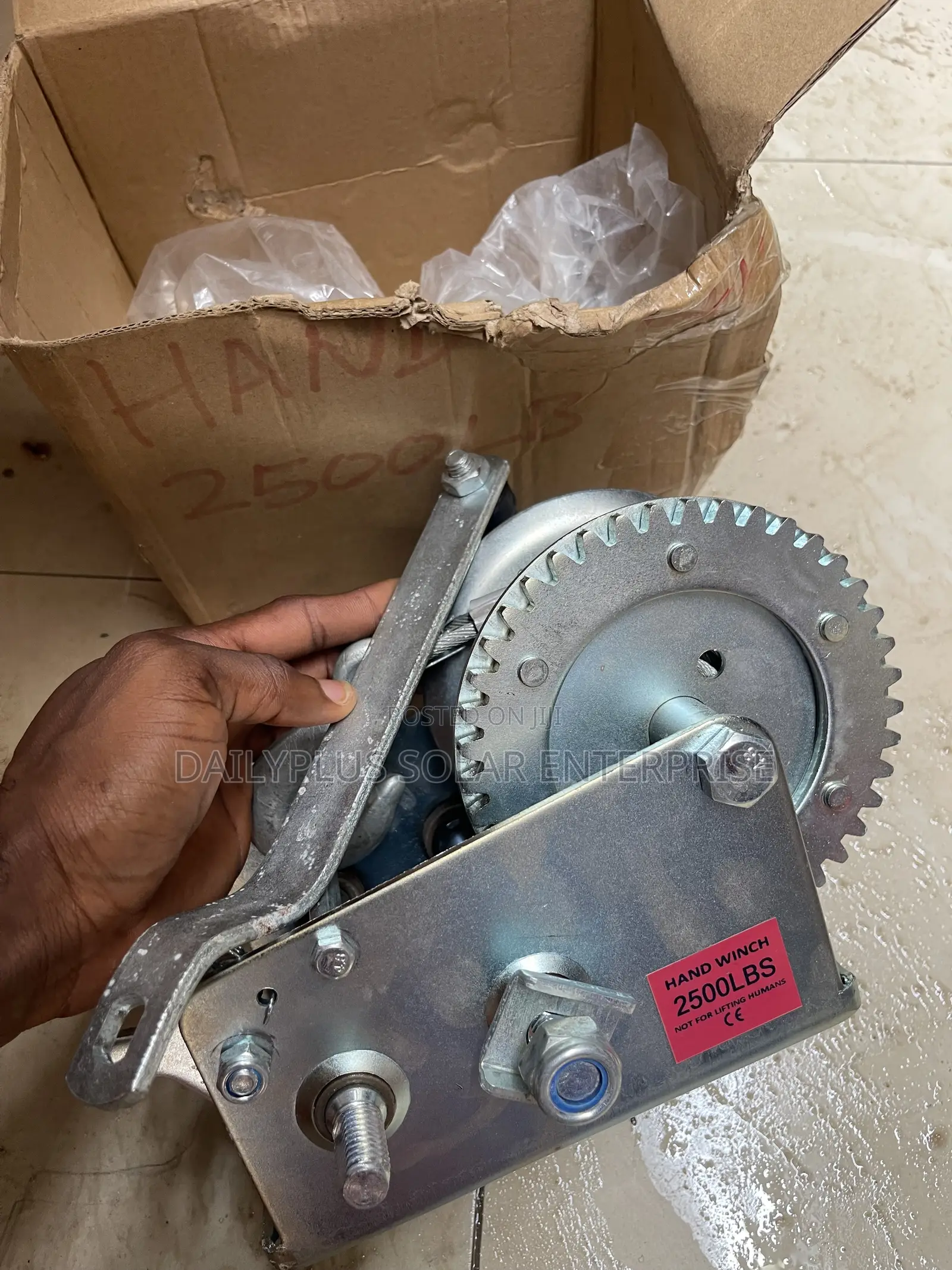 2500lbs Manual Handwinch