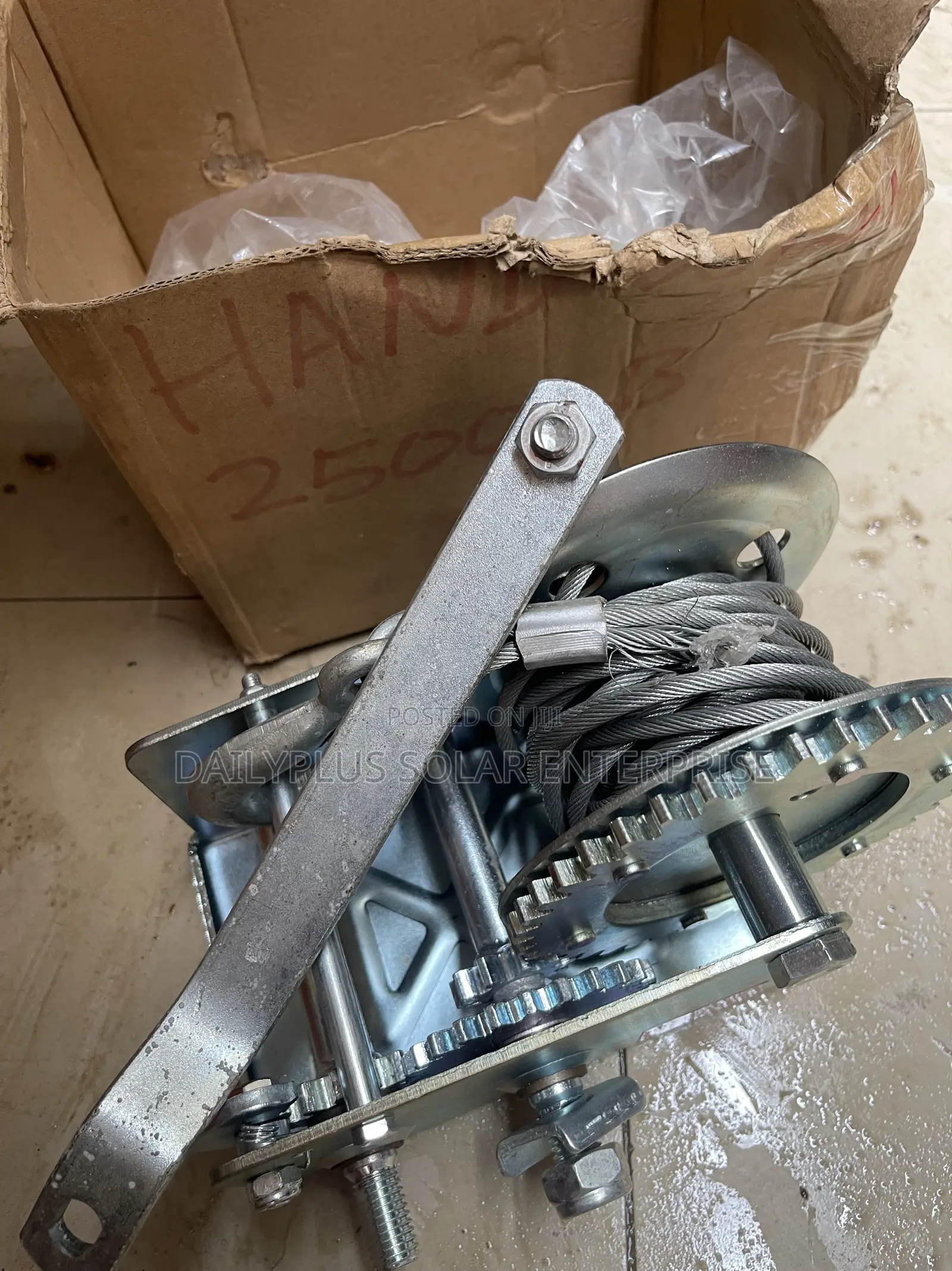 2500lbs Manual Handwinch