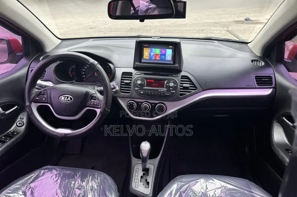 Kia Morning 2011 Red