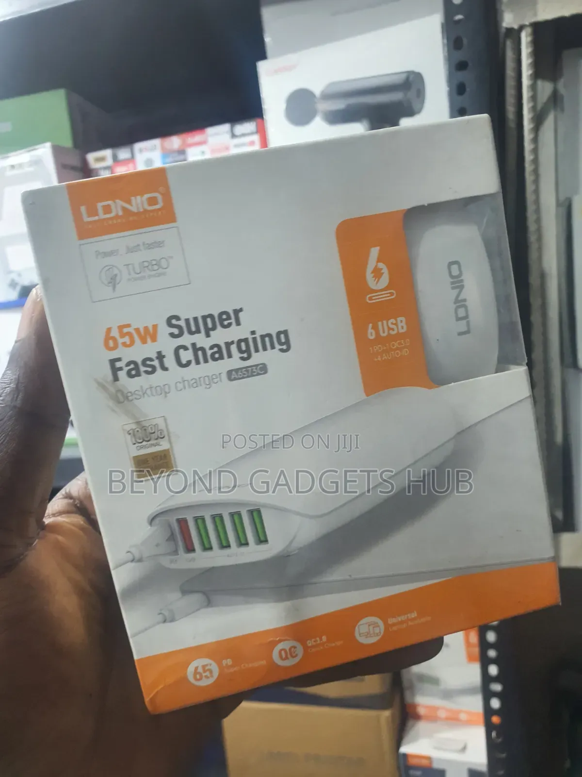 Ldnio 65w Super Fast Charging Desktop Charger (A6573c)