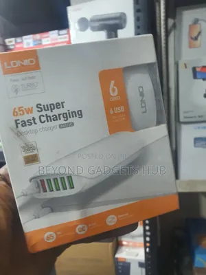 Ldnio 65w Super Fast Charging Desktop Charger (A6573c)