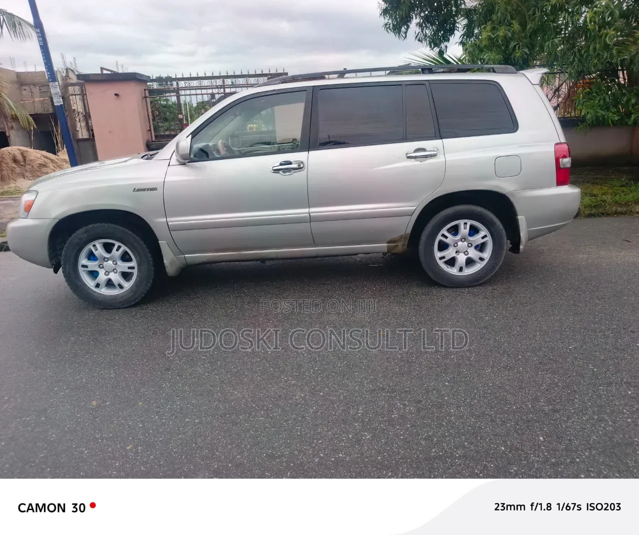 Toyota Highlander 2004 Silver
