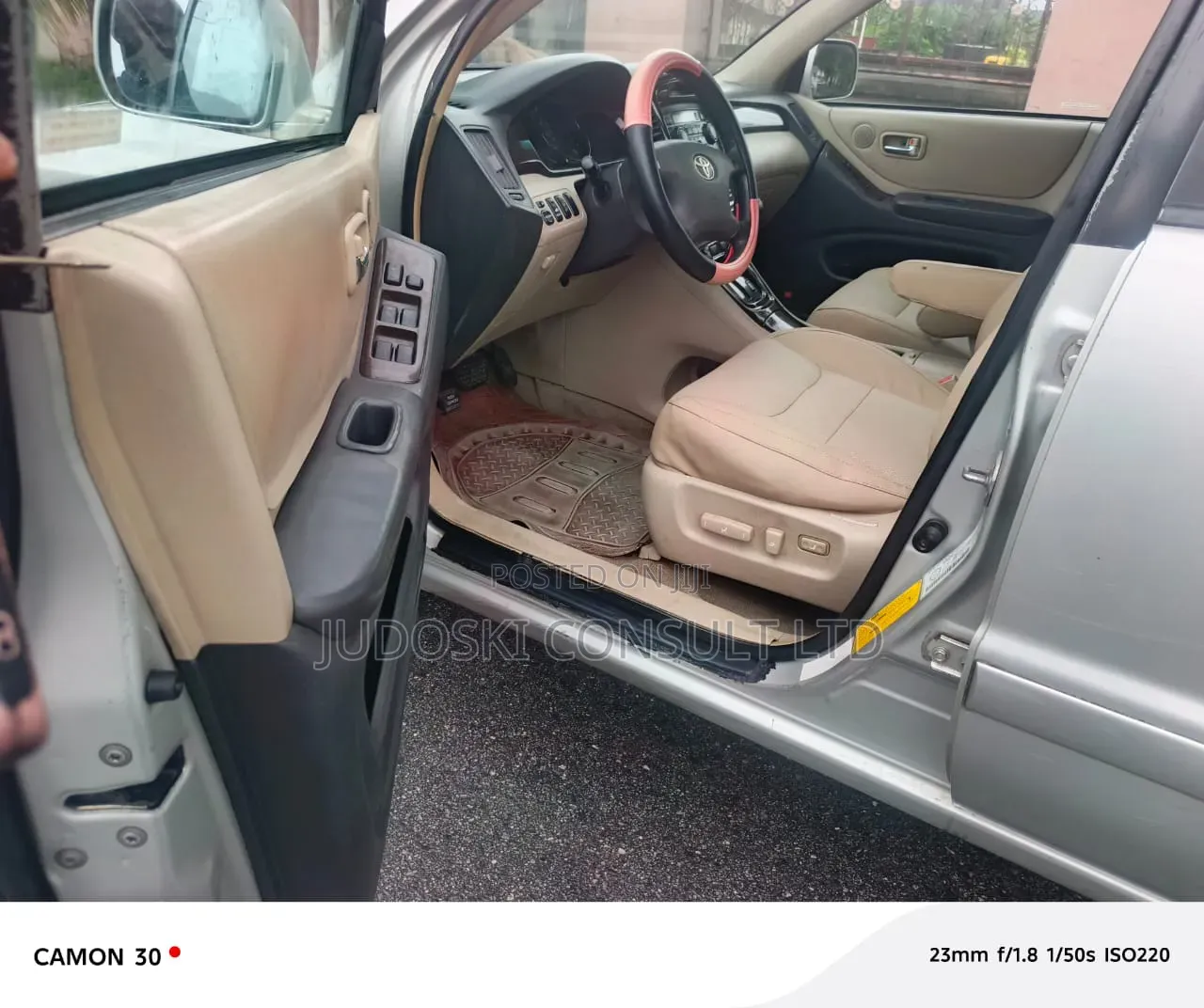 Toyota Highlander 2004 Silver