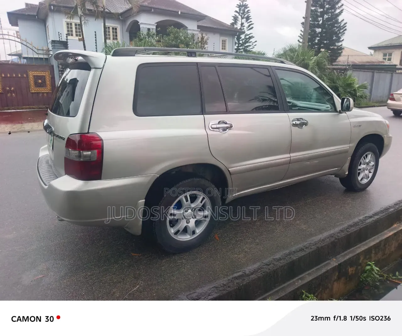 Toyota Highlander 2004 Silver