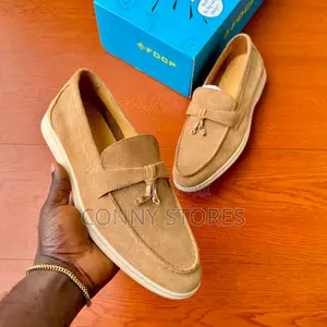 Summer Walk Suede Charms Loafer “Brown” Now Available in Store
