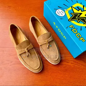 Summer Walk Suede Charms Loafer “Brown” Now Available in Store