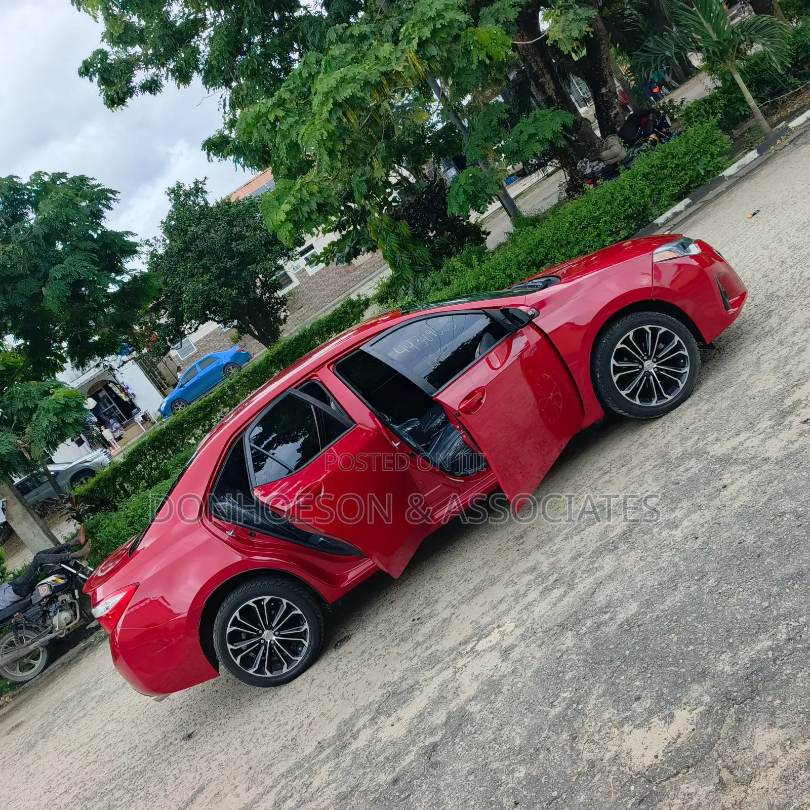 Toyota Corolla 2015 Red
