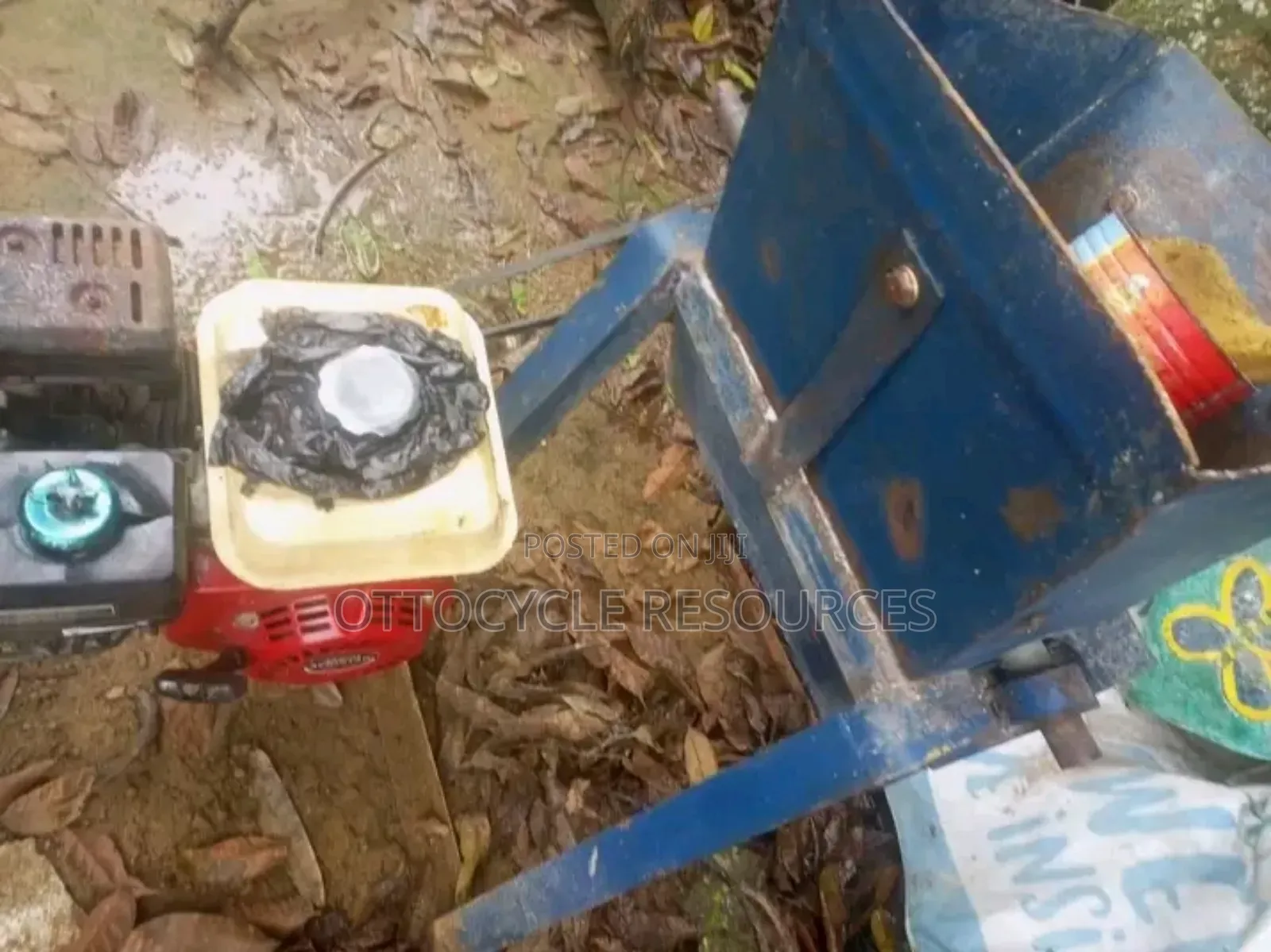 Cassava Grinder and Presser Machines