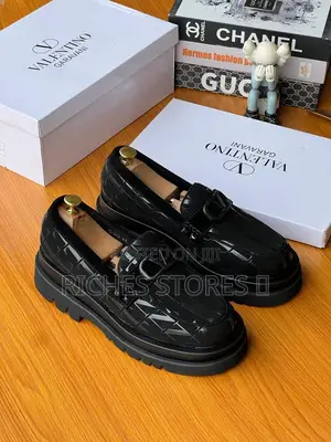 Valentino Garavani VLTN Platform Loafers