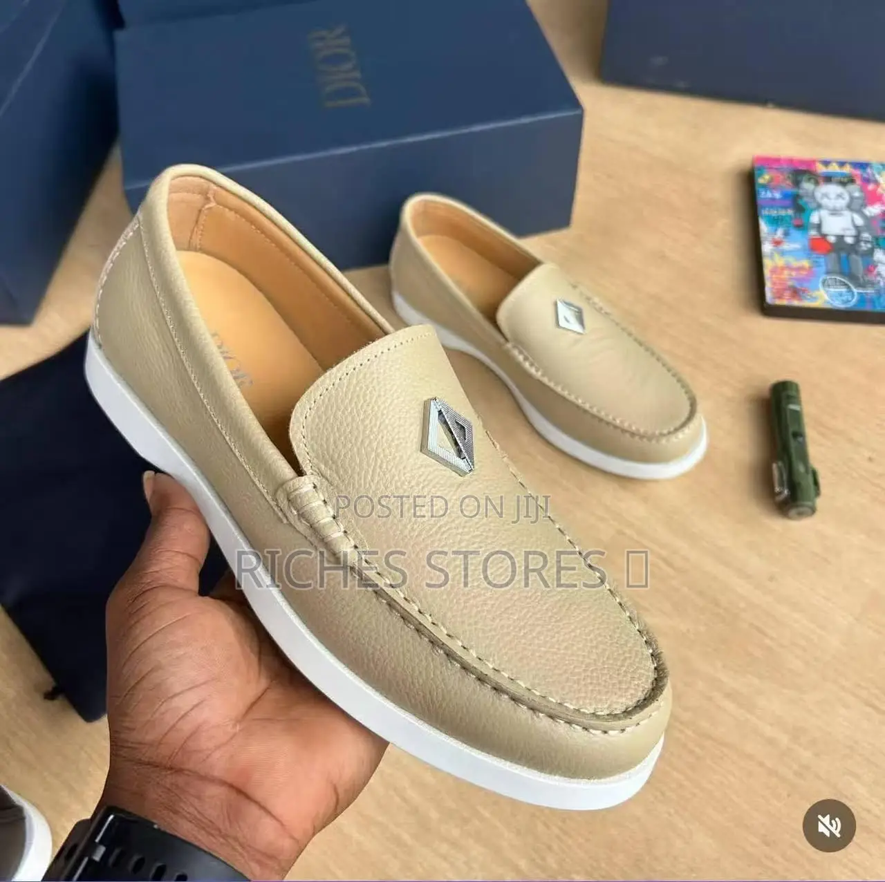 Dior Genuine Leather Loafer